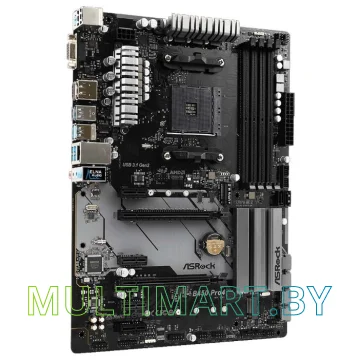 Материнская плата ASRock B450 Pro4 картинка 3